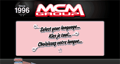 Desktop Screenshot of mcmgroup.be